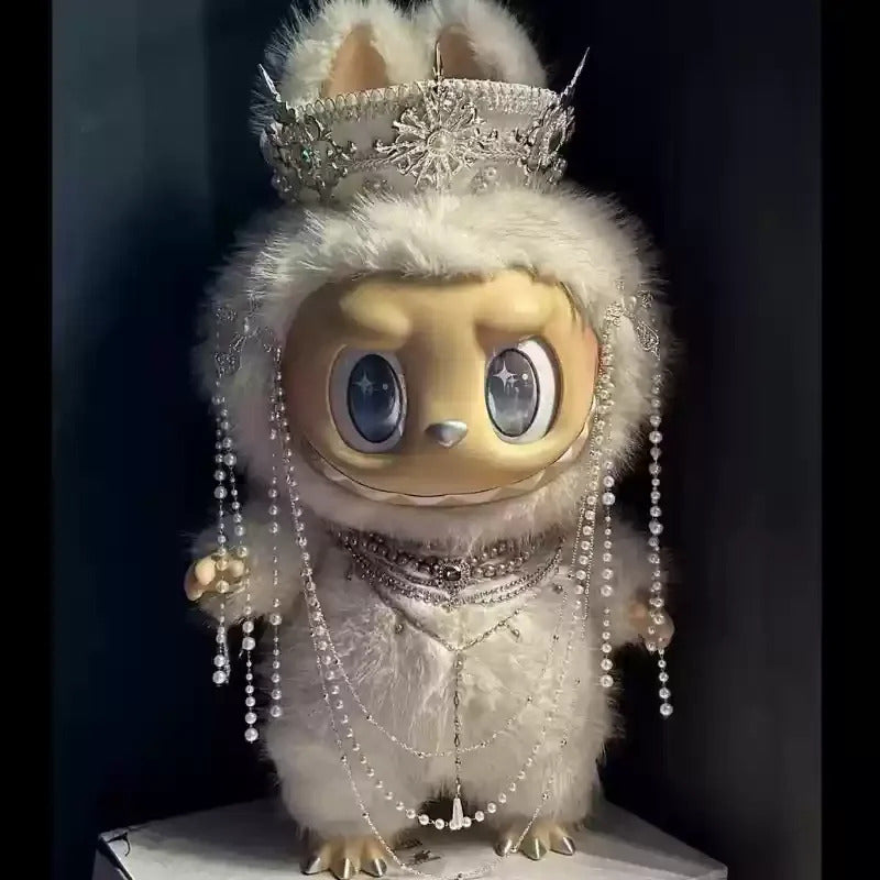 For 58cm Labubu Clothes Zimomo Big Leader Big Angel, Baby Clothes Chinese Style Opera Wild Man Dress Up Personality Gift