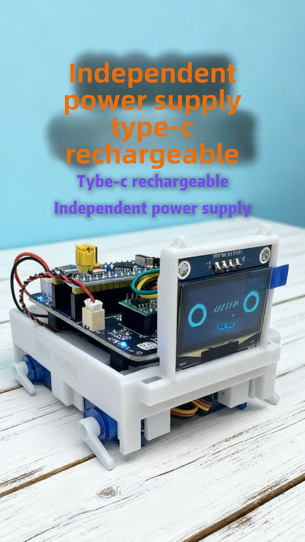 Hakimi Manbo Robot Dog DIY Intelligent Voice Command Mechanical Dog Desktop Pet Electronic Dog In Stock