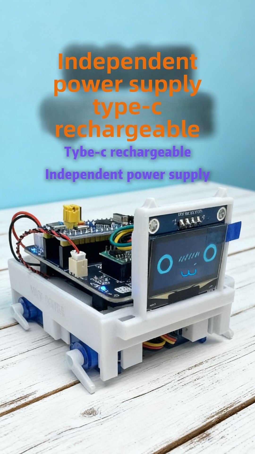 Hakimi Manbo Robot Dog DIY Intelligent Voice Command Mechanical Dog Desktop Pet Electronic Dog In Stock