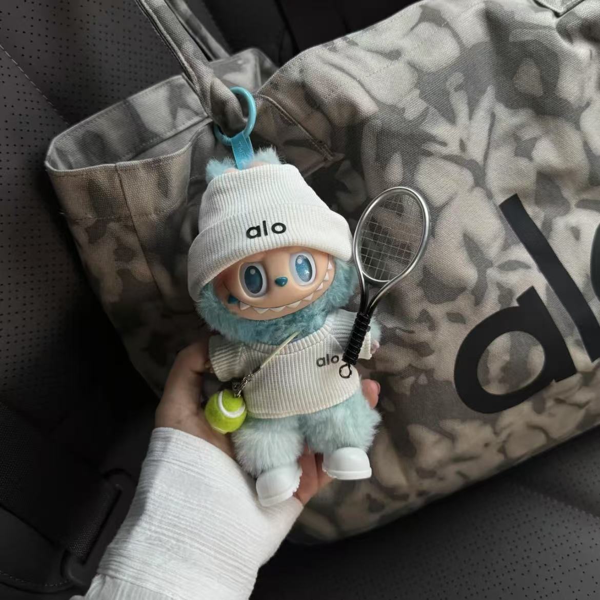 Tennis Prince Style Loose Fit Cotton T Shirt for 17cm Labubu Dolls Outfit Cute Macaron Color Tops for Labubu 1st 2nd 3rd Generation Figure